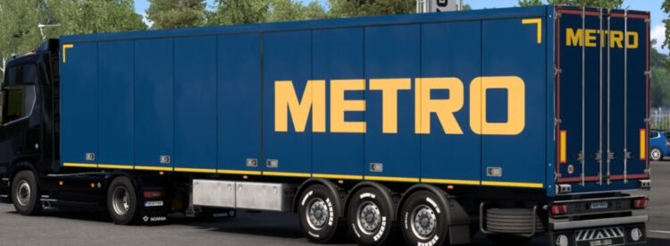 Metro skin SCS box trailer