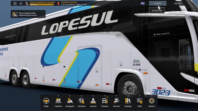 PROFILE SCANIA MARCOPOLO PARADISO 1600 LD G8 EURO 6 MODSHOP BY RODONITCHO MODS 1.0 1.54 07 03 2025