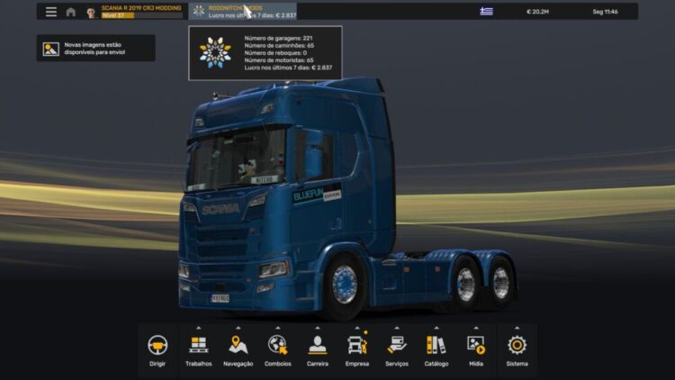 PROFILE SCANIA R 2019 CRJ MODDING BY RODONITCHO MODS 1.0 1.54 04 03 2025