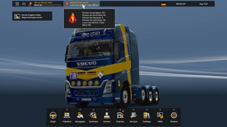 PROFILE VOLVO FH4 RPIE BY RODONITCHO MODS 1.0 1.54 28 03 2025
