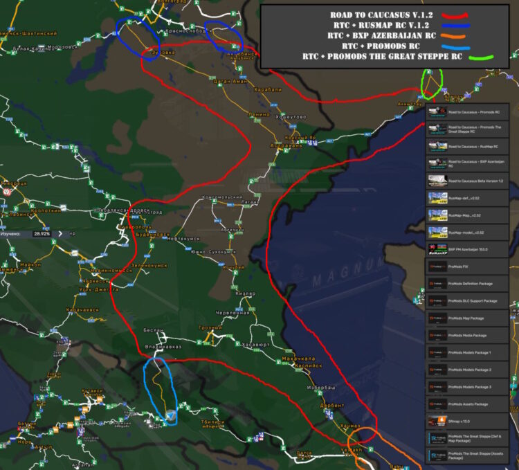 Road to Caucasus Beta v.1.2