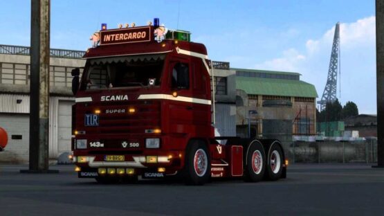 Scania 143M 500 V8 Intercargo v1.7