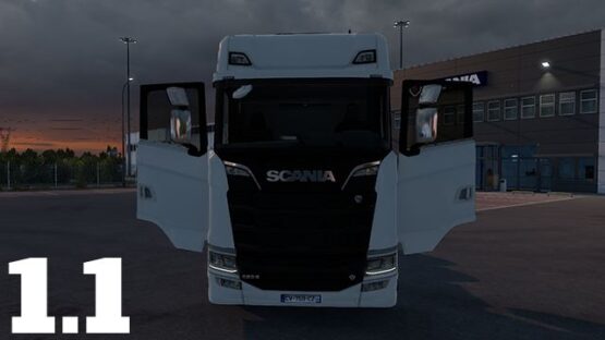 Scania Door Opener Mod 1.1 - 1.54