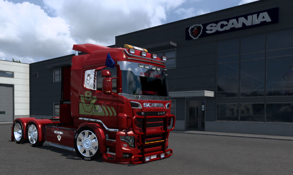 Scania ilego V8 – 2025 Edition v10.4.1 | ETS2 mods