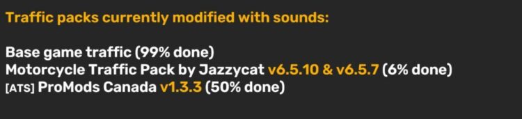 Sound Fixes Pack v25.06 for 1.54 open beta only