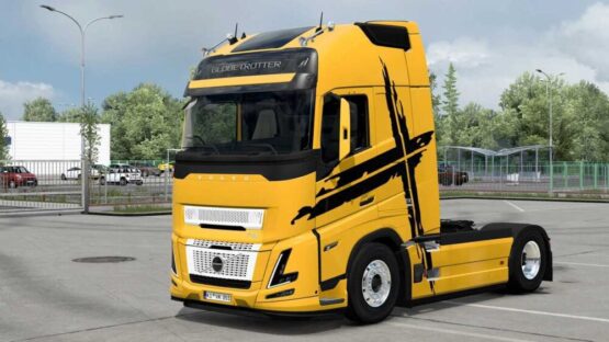 Volvo FH5/FH6 Aero Changeable Paintjob v1.0