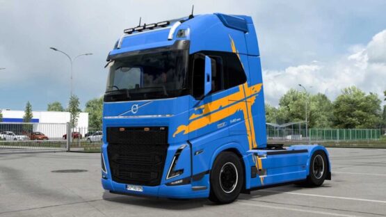 Volvo FH5/FH6 Aero Changeable Paintjob v1.0