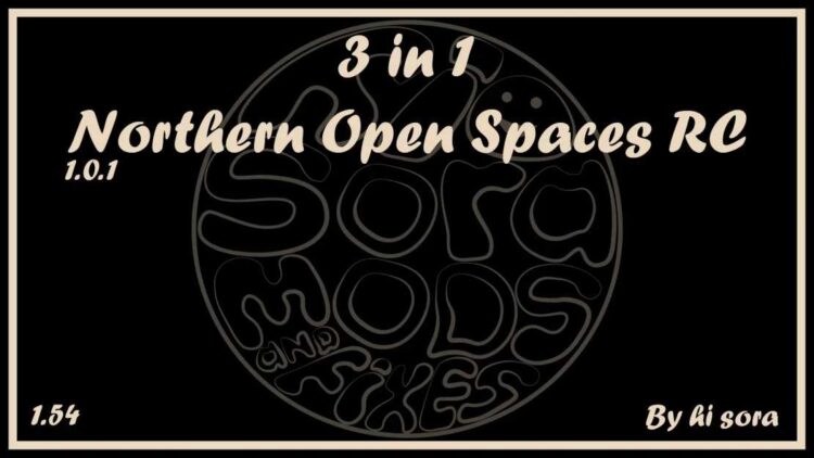 3 in 1 Northern Open Spaces RC v1.0.1 (1.54)