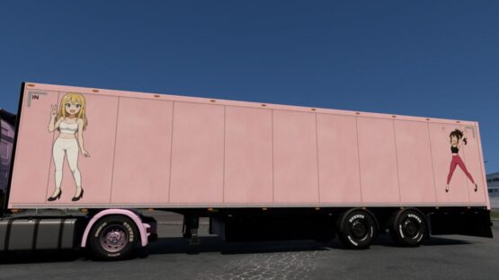 ANIME TRAILER SKIN | ETS2 1.54