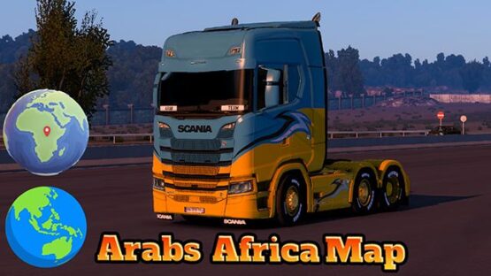 Arab-African Map 1.54 – ETS2