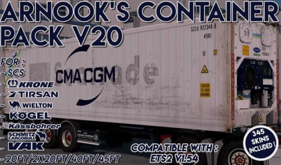 Arnook’s Container Pack v20.0