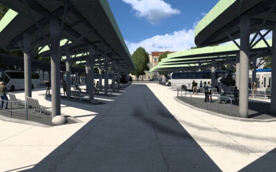 Berlin Bus Station Rebuild