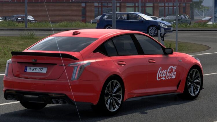COCA-COLA CADILLAC CT5-V BLACK WING 2022 BY RODONITCHO MODS 1.0 1.54 22 04 2025