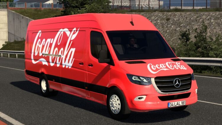 COCA-COLA MERCEDES-BENZ SPRINTER TRZPRO 24 04 2025 v1.0