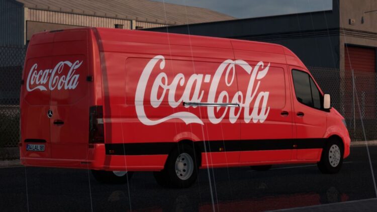 COCA-COLA MERCEDES-BENZ SPRINTER TRZPRO 24 04 2025 v1.0