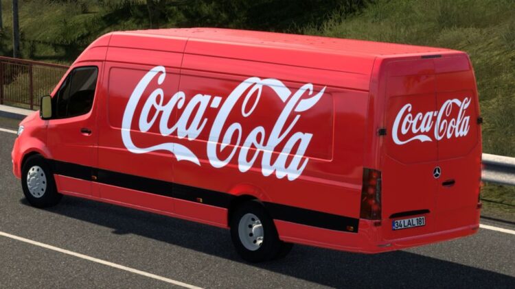 COCA-COLA MERCEDES-BENZ SPRINTER TRZPRO 24 04 2025 v1.0