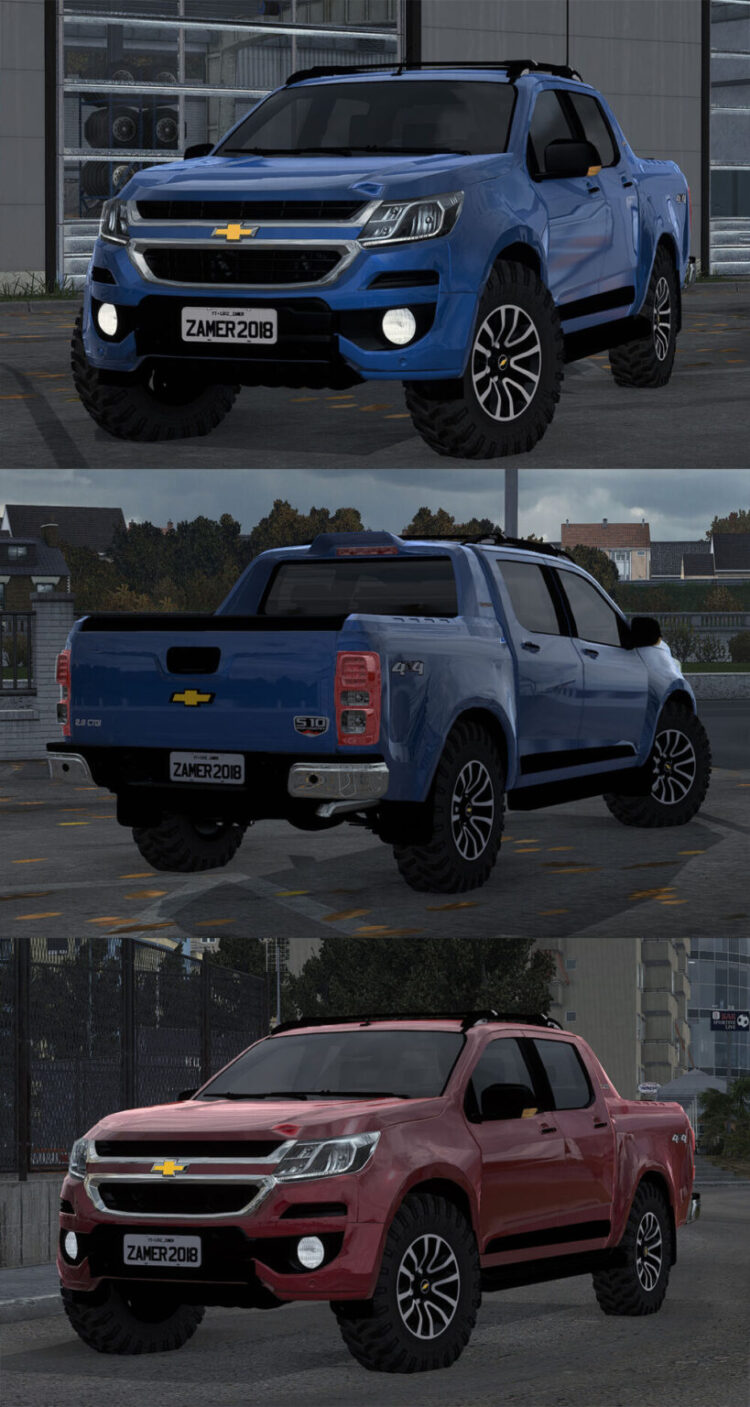 Chevrolet S10 High Country 2017 V6.1 1.54