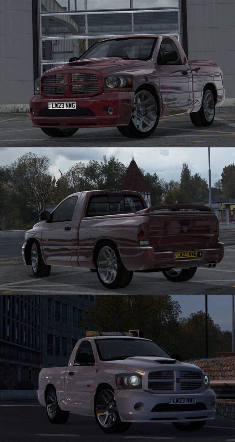 Dodge Ram SRT-10 2006 V3.9 1.54