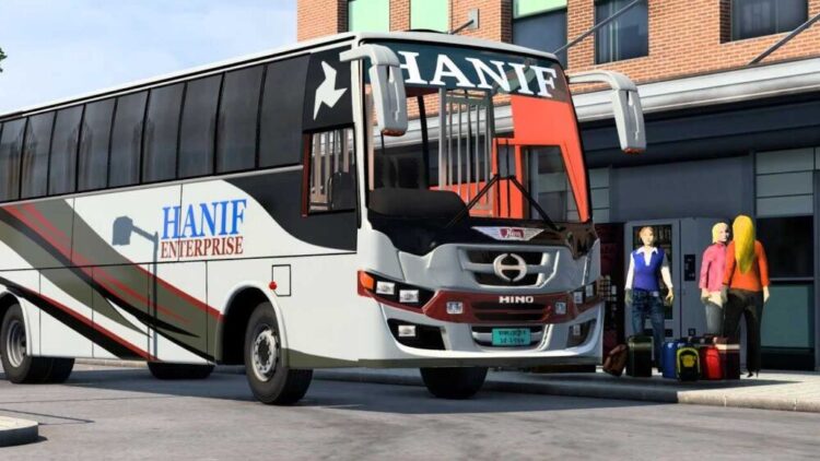 Hino AJ1 Fuso Bus v1.54
