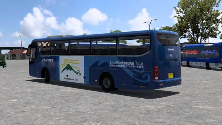 Hyundai Universe Noble 2017 Bus v1.54
