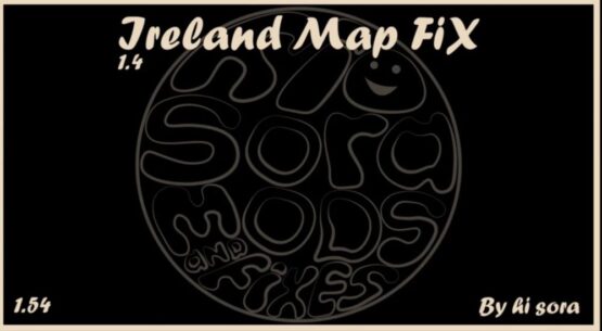 Ireland Map FIX v1.4 (1.54)
