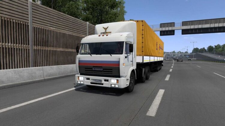 Kamaz 54115 + Trailer v1.54