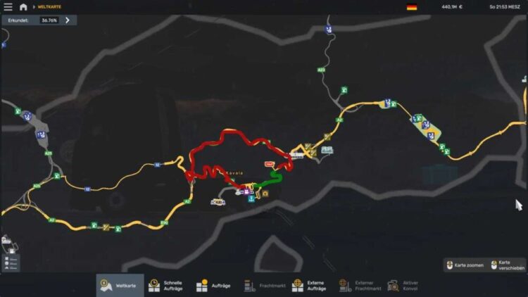 Kavala Road Connection v1.2 (1.54)