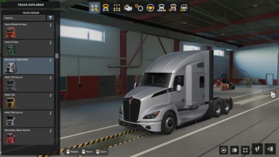 Kenworth T680 2022 for 1.54 UPDATE