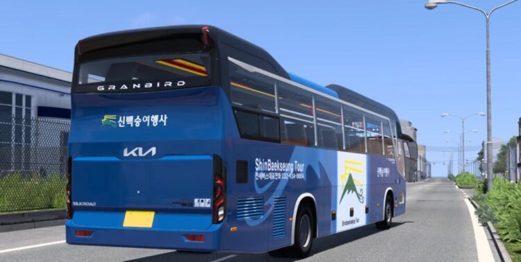 Kia Granbird Silkroad 2022 Bus v1.54