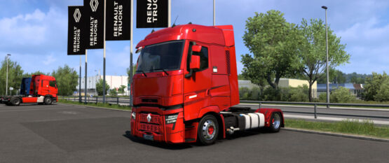 Low Deck Chassis Addon for SCS Renault Range T & T EVO v 1.8