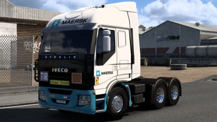 MAERSK IVECO STRALIS BY RODONITCHO MODS 1.0 1.54 02 04 2025
