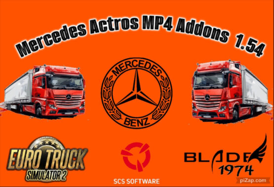 Mercedes Actros MP4 Addons 1.54