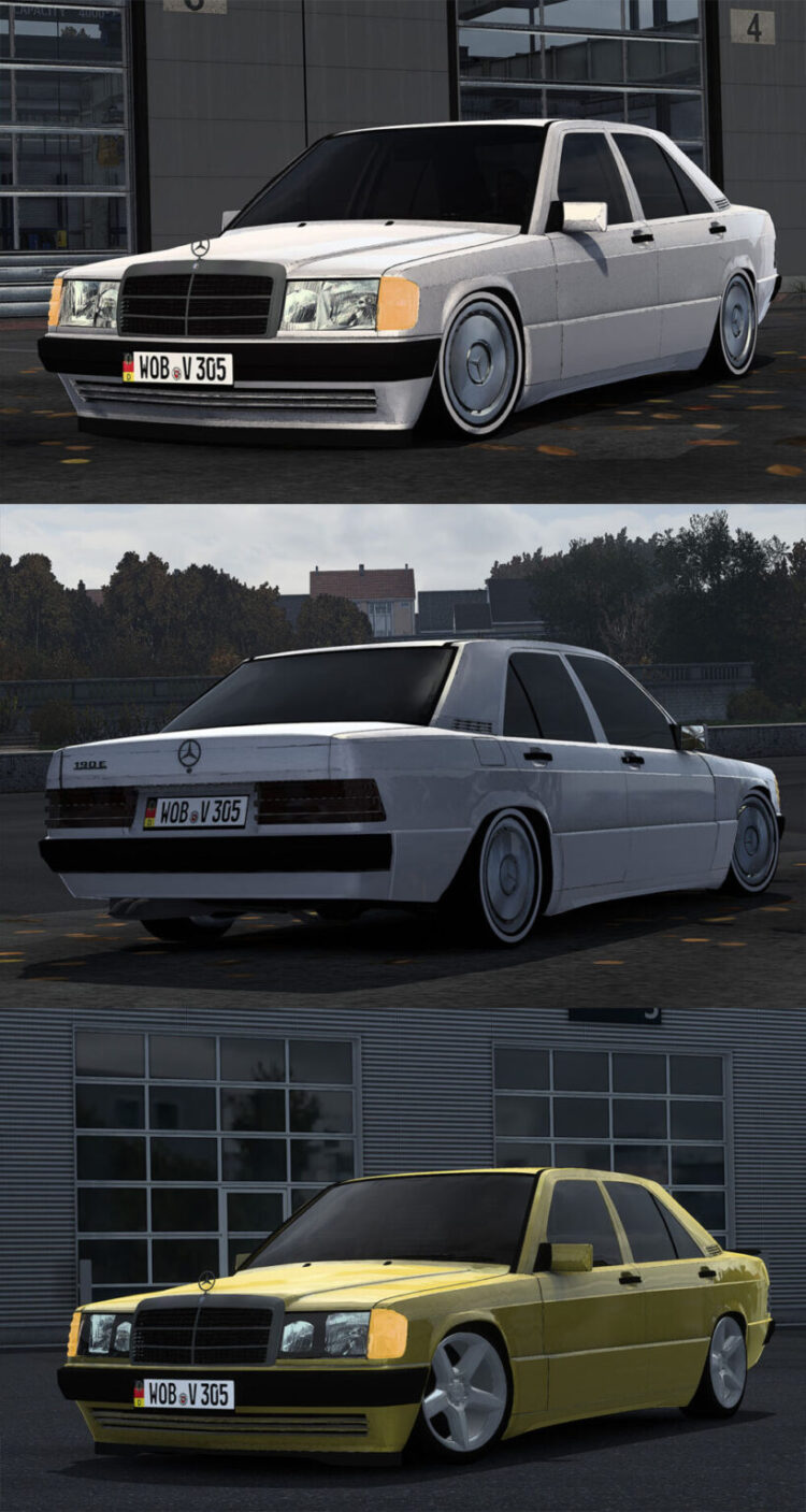 Mercedes-Benz W201 190E V3.7 1.54