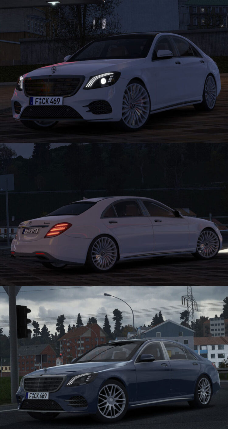 Mercedes-Benz W222 S-Class S-400d V5.0 1.54