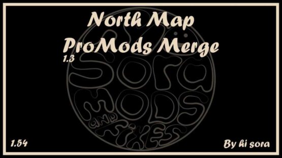 North Map – ProMods Merge v1.3 (1.54)