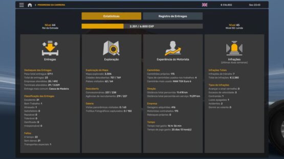 PROFILE PROMODS 2.74 1.54 BY RODONITCHO MODS 1.0 1.54 14 04 2025