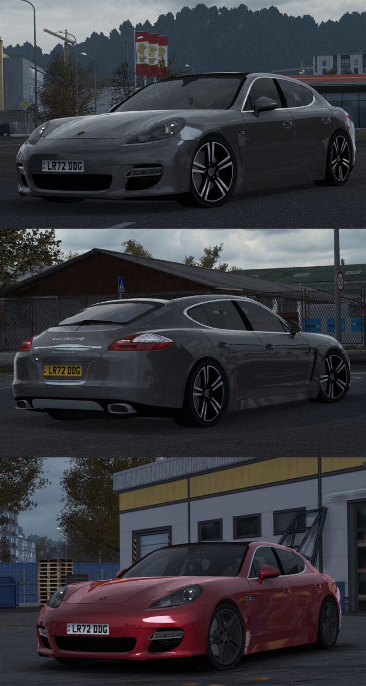 Porsche Panamera Turbo 970 2010 V8.0 1.54