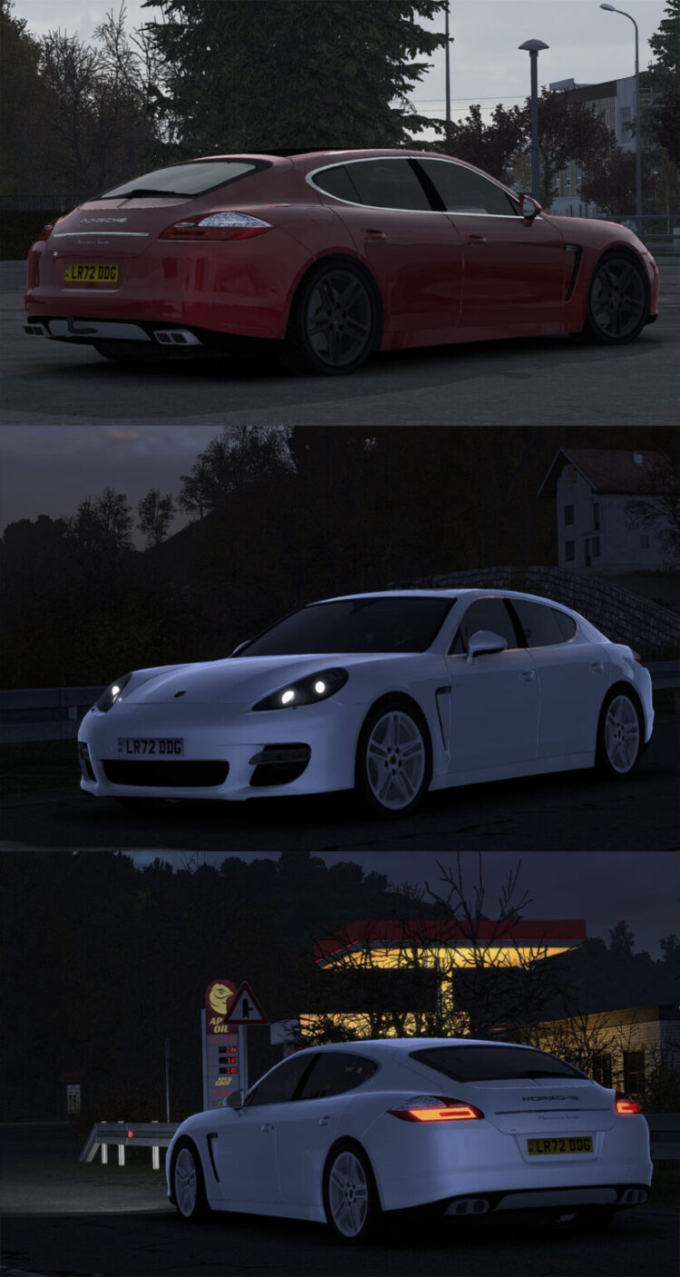 Porsche Panamera Turbo 970 2010 V8.0 1.54