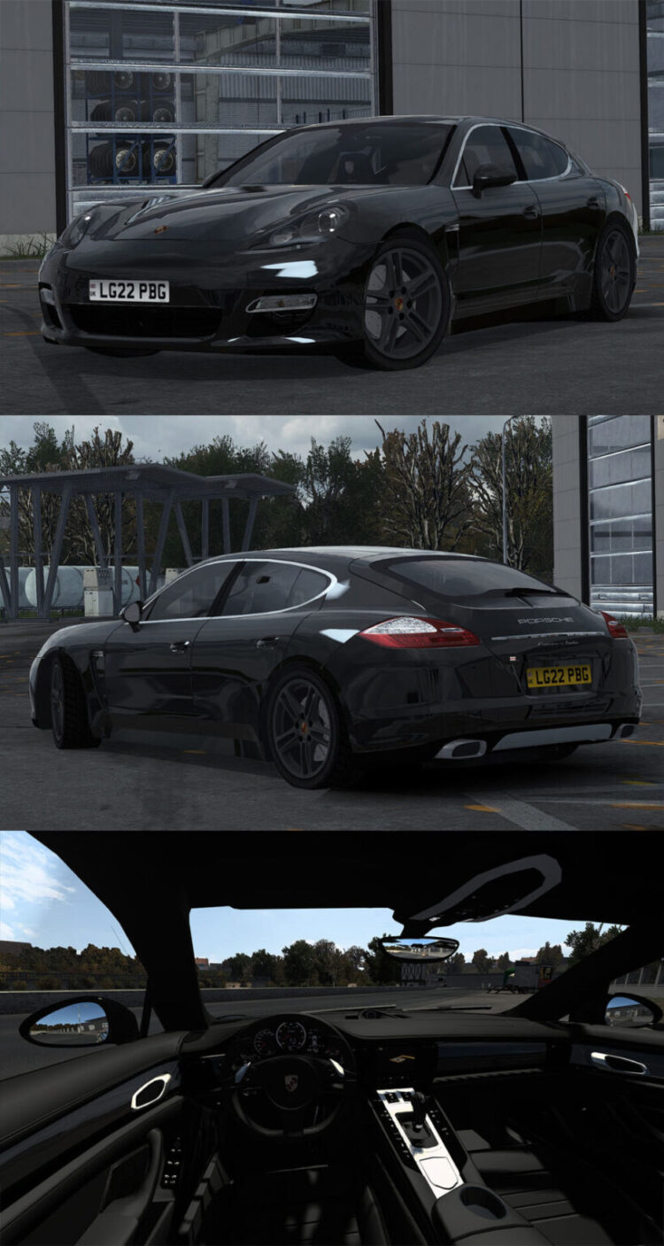 Porsche Panamera Turbo 970 2010 V8.0 1.54