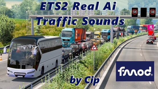 Real Ai Traffic FMOD Sounds ETS2 1.54