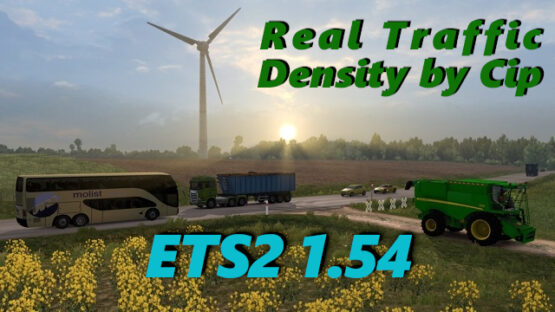 Real Traffic Density ETS2 1.54