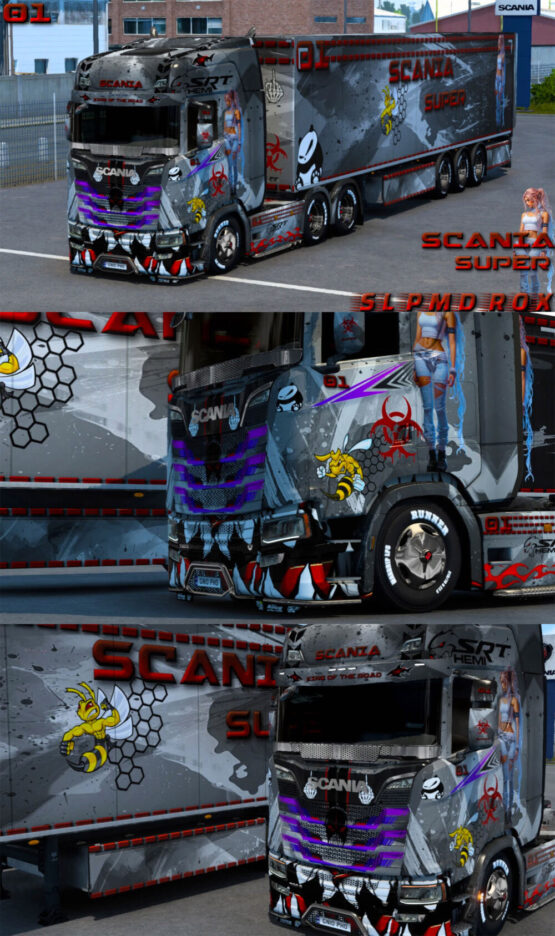 Scania s Super Skin 1.54 update