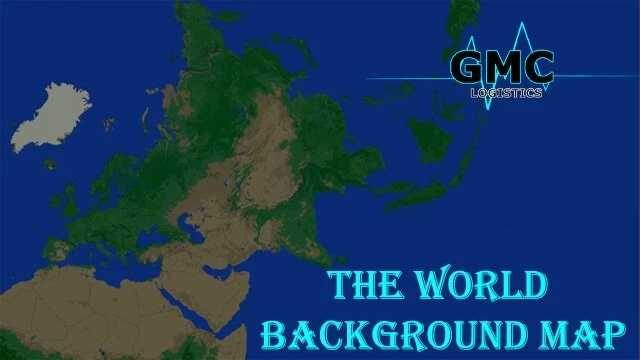 The World Background Map v3.1 (1.54)