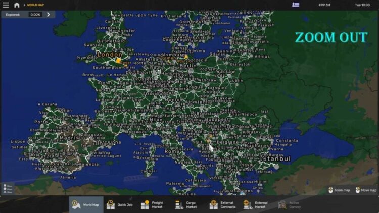 The World Background Map v3.1 (1.54)