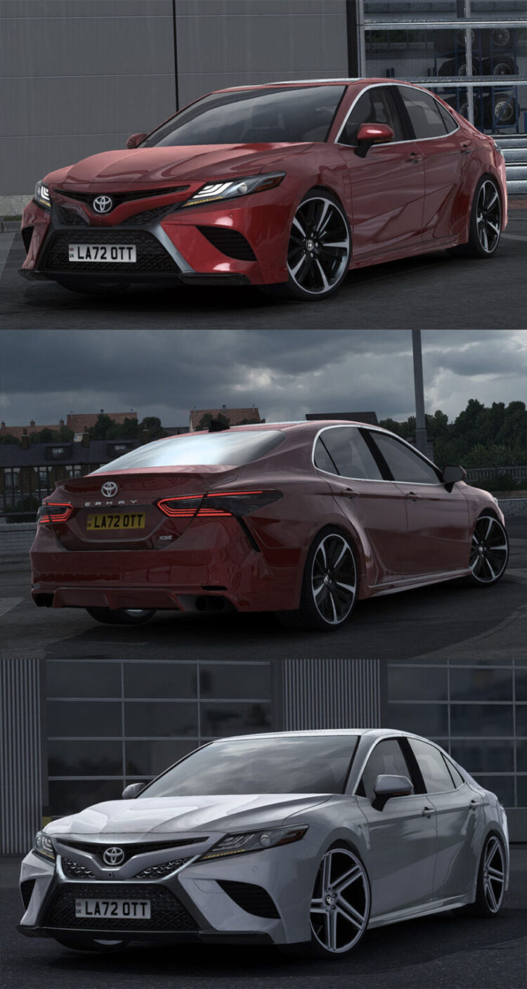 Toyota Camry XV70 XSE 2018 V2.0 1.54