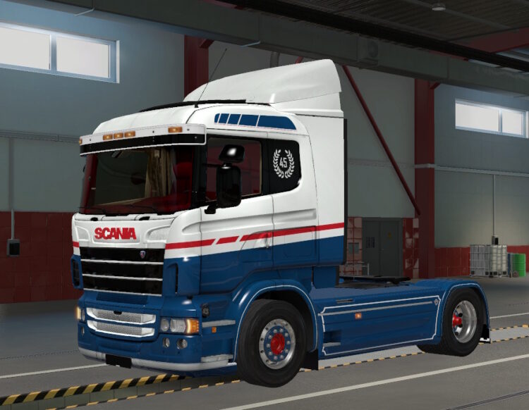Truckstar 45years skinpack for Scania RJL