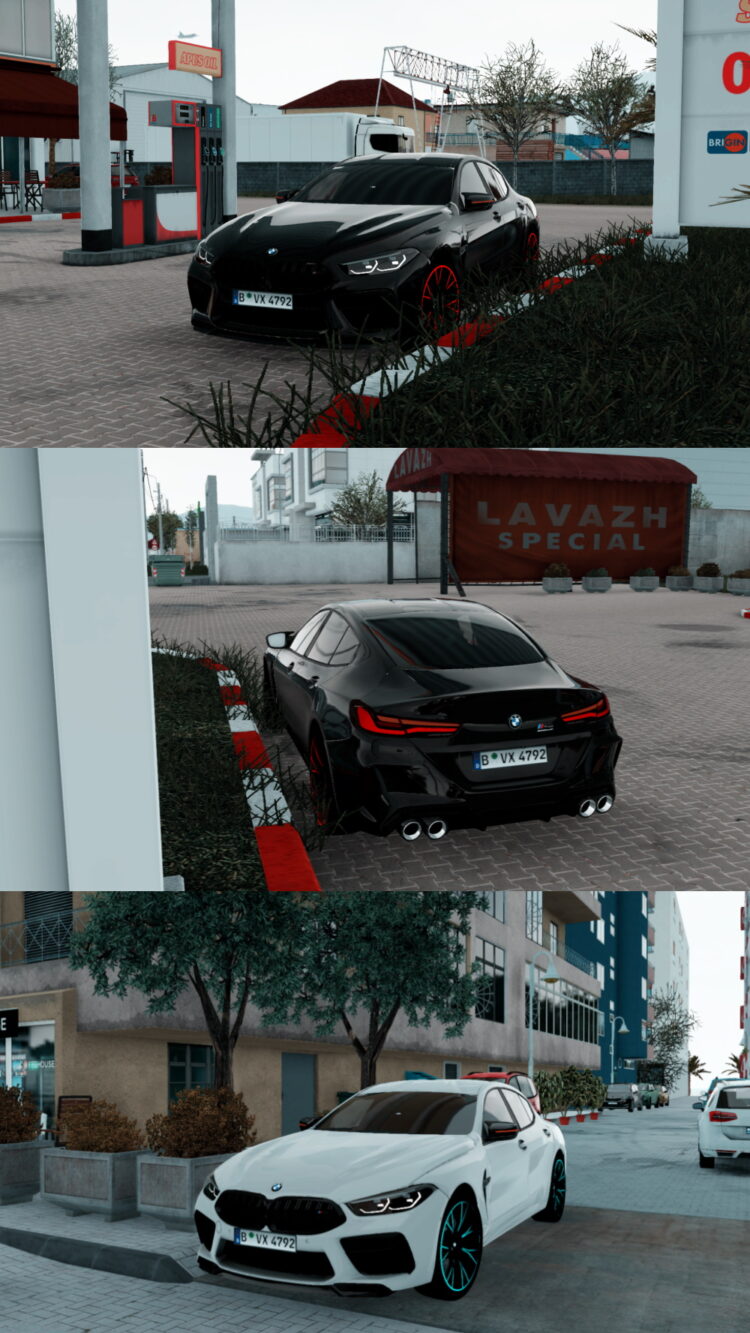 2022 BMW M8 Competition G16 3.1 1.54x