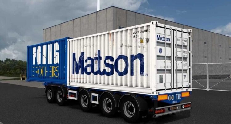 D-Tec CT-60-05D 5 Axles Container Trailer v8.0
