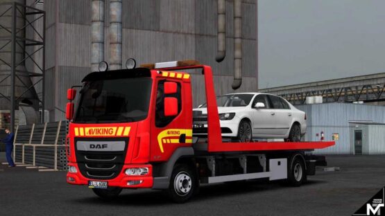 DAF LF Euro VI + Trailer v4.0