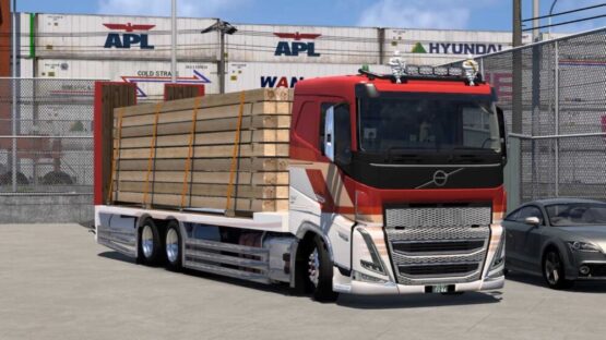 Japan Style Volvo FH6 Rigid Chassis v1.54